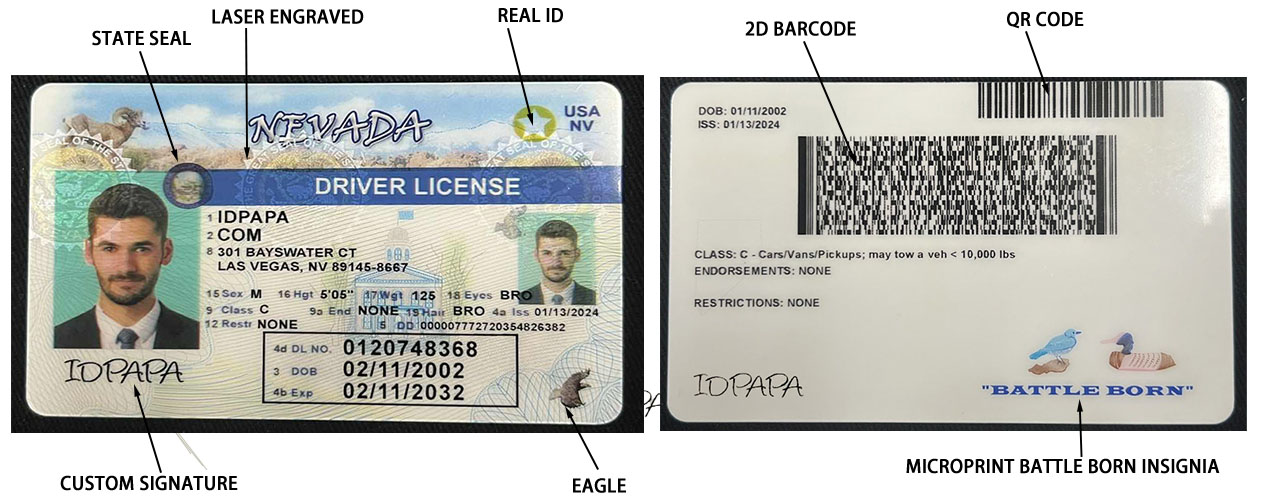 Nevada fake-id